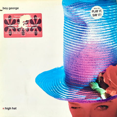 BOY GEORGE - High Hat [1989] promo. USED