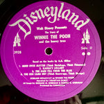 DISNEY - Winnie The Pooh & The Honey Tree [1965] LP with book. USED