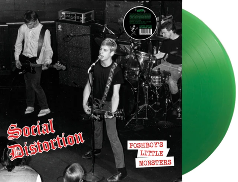 SOCIAL DISTORTION - Poshboy's Little Monsters [2024] Limited Edition, Green Vinyl. Import. NEW