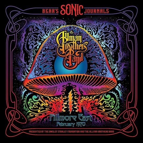 ALLMAN BROS BAND - Bear's Sonic Journals: Fillmore East Feb 1970 [2021] pink vinyl - 10 Bands, One Cause NEW