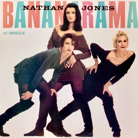 BANANARAMA "Nathan Jones" / "Once in a Lifetime" [1988] 12" maxi single. USED