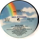 PEBBLES (w Salt & Pepa) -"Backyard" (2 mixes) [1991] 12" single. USED