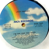 WATLEY, JODY- "I'm The One You Need" [1992] 12" single. USED