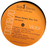 DENVER, JOHN - Whose Garden Was This [1970] USED