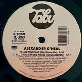 O'NEAL, ALEXANDER - "All True Man" [1991] 12" single. USED