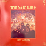 TEMPLES - Hot Motion [2019] "galaxy effect" colored vinyl, large poster. Like new. USED