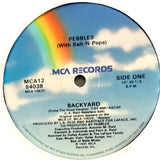 PEBBLES (w Salt & Pepa) -"Backyard" (2 mixes) [1991] 12" single. USED