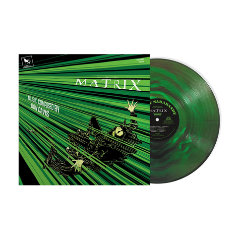 MATRIX, THE (Original Motion Picture Score) - Don Davis [2025] 25Th Anniversary Edition. Cyber Swirl Green LP. NEW