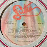 FAT BOYS - "Jail House Rap" vocal & instrumental versions [1984] 12" single. USED