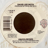 ROTH, DAVID LEE - "Stand Up" / "Knucklebones" [1988] 7" single. USED