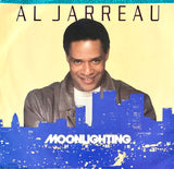 JARREAU, AL - "Moonlighting" / "Moonlighting (dub version) [1987] w pic sleeve. USED