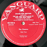 HESTON, CHARLTON with  THE ROBERT DeCORMIER CHORALE  - Charlton Heston Reads From The Passion Of Our Lord Jesus Christ [1960] Mono. USED