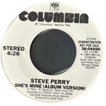 PERRY, STEVE - "She's Mine" album / edited versions [1984] 7" single, promo. USED