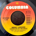 LOGGINS, KENNY - "Conviction of the Heart" / "My Father's House" [1991]  7" single. USED