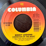 LOGGINS, KENNY - "Conviction of the Heart" / "My Father's House" [1991]  7" single. USED