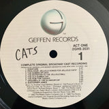 CATS (orig Broadway cast recording) - Andrew Lloyd Webber [1983] 2LP. USED