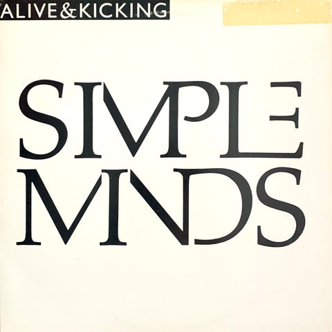 SIMPLE MINDS - "Alive & Kicking" / "Up On The Catwalk (live)" [1985] 12" single. USED