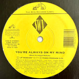 SWV - "Always on My Mind" / "You're Always on My Mind" [1993] 12" single. USED