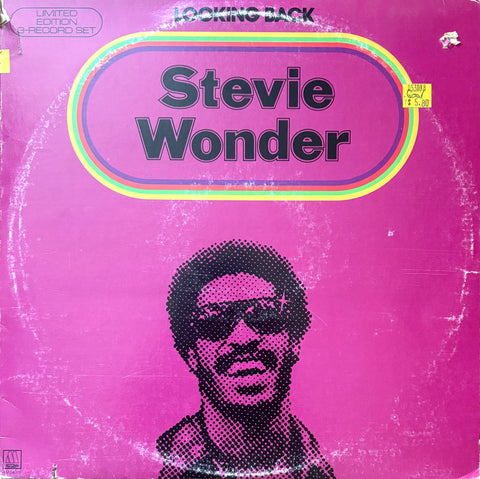 WONDER, STEVIE - Looking Back [1977] 3LP. USED