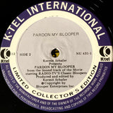 PARDON MY BLOOPER - Kermit Schafer [1974] 2LP set, K-tel records. USED