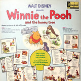 DISNEY - Winnie The Pooh & The Honey Tree [1965] LP with book. Mono. USED