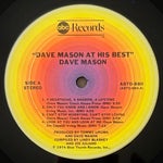 MASON, DAVE - Dave Mason at his Best [1975] USED