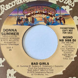 SUMMER, DONNA - "Bad Girls" [1979] promo Mono / Stereo. USED