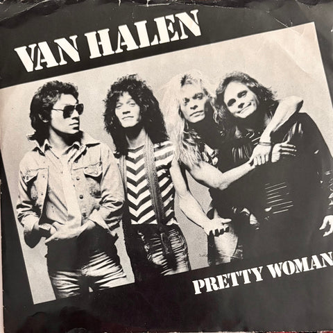 VAN HALEN - "Pretty Woman" / "Happy Trails" [1982] 7" single. USED