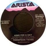 THOMPSON TWINS - "King For A Day" / "Rollunder" (non-LP track)) [1985] 7" single. USED