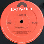 LEVEL 42 - "Something About You" / "Coup D'etat" [1985] 12" single, 45RPM. USED