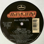 PEEPLES, NIA - "High Time" [1988] 12" single. 7 mixes. USED