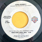 FOGERTY, JOHN "Vanz Kant Danz" [1985] promo 7". USED