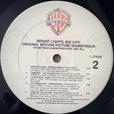 BRIGHT LIGHTS, BIG CITY (orig soundtrack) - Various Artists [1988] USED