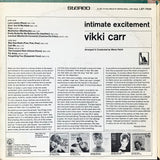 CARR, VIKKI - Intimate Excitement [1967] Stereo. USED