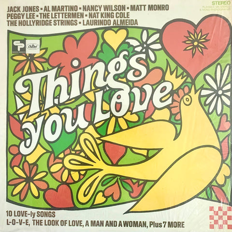 THINGS YOU LOVE - Various Artists [1968] Ltd Ed. compilation. USED