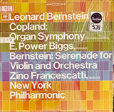 BERNSTEIN, LEONARD / AARON COPLAND [1968] Columbia Masterworks. USED