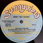 HORNE, JIMMY "BO" - "Let's Do It" [1985] promo 12" single. USED