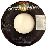 BROWN, JAMES - "Gravity" / "Gravity (dub)" [1986] 7" single. USED
