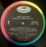 GARLAND, JUDY - At Carnegie Hall [1983] 2LP. Rare 80s press. USED