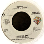 ZZ TOP - "Sleeping Bag" [1985] White label promo. 7" single. USED