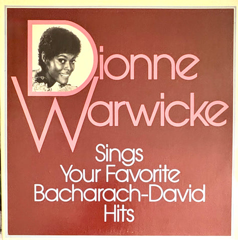 WARWICK, DIONNE - Sings Your Favorite Bacharach-David Hits [1973] USED
