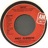SUMMERS, ANDY - "2010" / "To Hal and Back" [1984] 7" single. USED