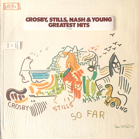 CROSBY, STILLS, NASH & YOUNG - So Far (greatest hits) [1974] USED