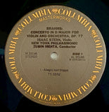 STERN, ISAAC, ZUBIN MEHTA, NEW YORK PHILHARMONIC - Brahms Concerto in D Major [1979] USED