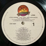 HORNE, LENA - The Lady and Her Music [1981] 2LP. USED