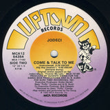 JODECI - "Come & Talk To Me" [1992] 12" single. USED
