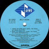 OCEAN, BILLY - When The Going Gets Tough, The Tough Get Going [1985] 12" single, 4 mixes. USED