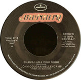 MELLENCAMP, JOHN COUGAR - "Cherry Bomb" / "Shama Lama Ding Dong" [1987] 7" single. USED