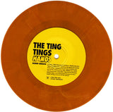 TING TINGS, THE - "Hands" album version / Passion Pit remix [2013] 7" single, orange marbled vinyl. USED