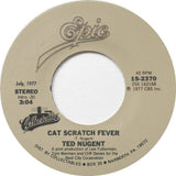 NUGENT, TED - "Cat Scratch Fever" / "Free For All" [1977] 7" single. USED